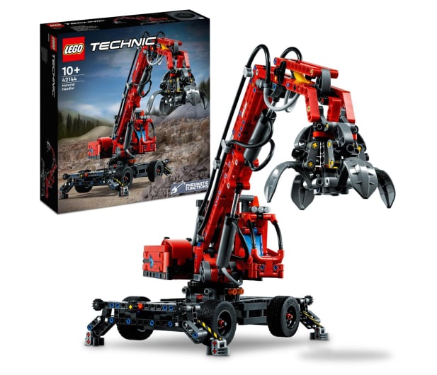 LEGO Technic 42144 Dźwig z chwytakiem - 1056684 - zdjęcie 3